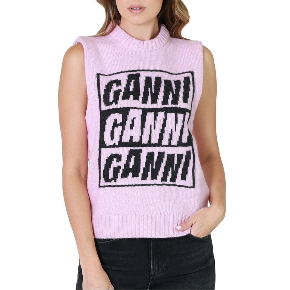 Ganni sweater vest